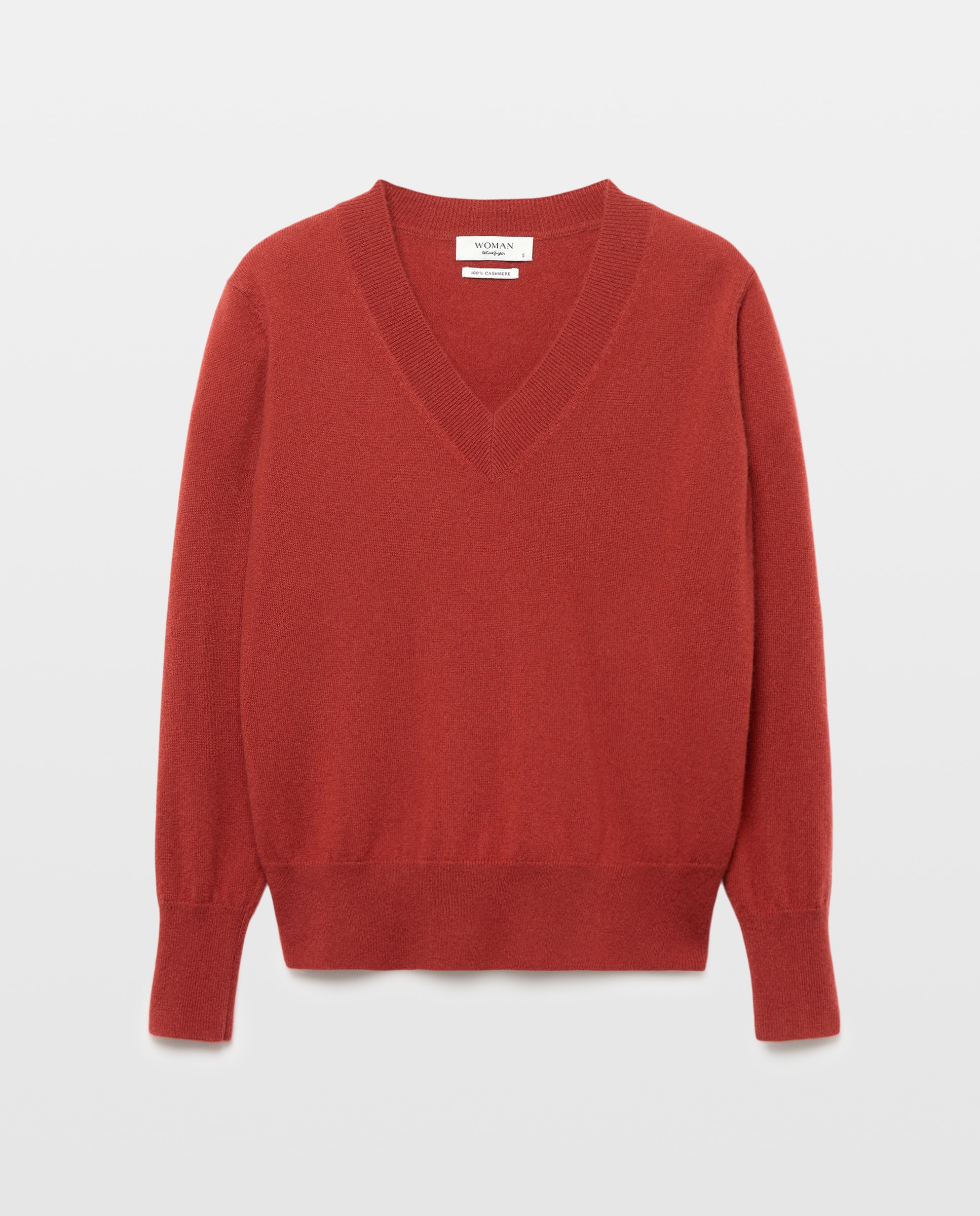 Jersey liso con manga francesa de mujer - Woman El Corte Inglés - 770 Terracota 770 Terracota-4