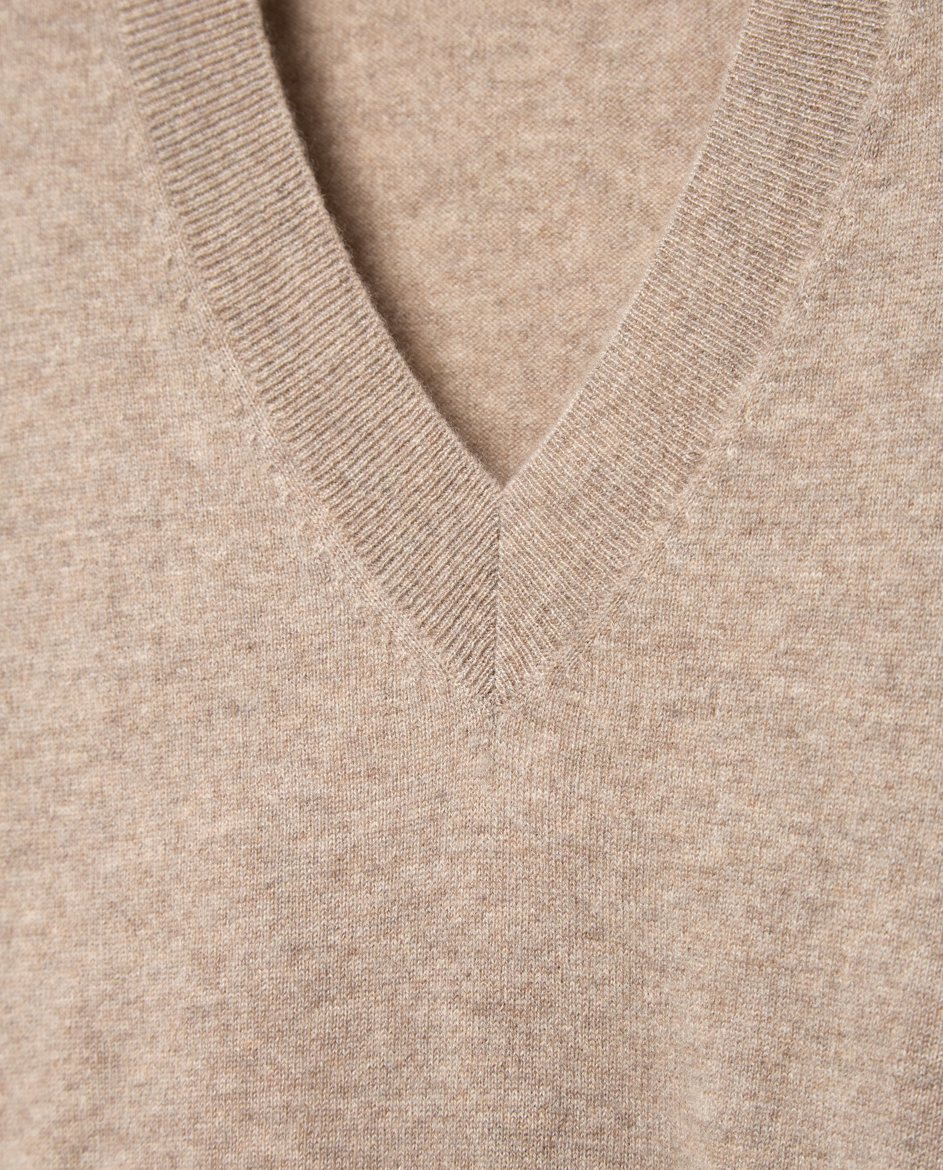 Jersey liso con manga francesa de mujer - Woman El Corte Inglés - Visón claro Visón claro-5