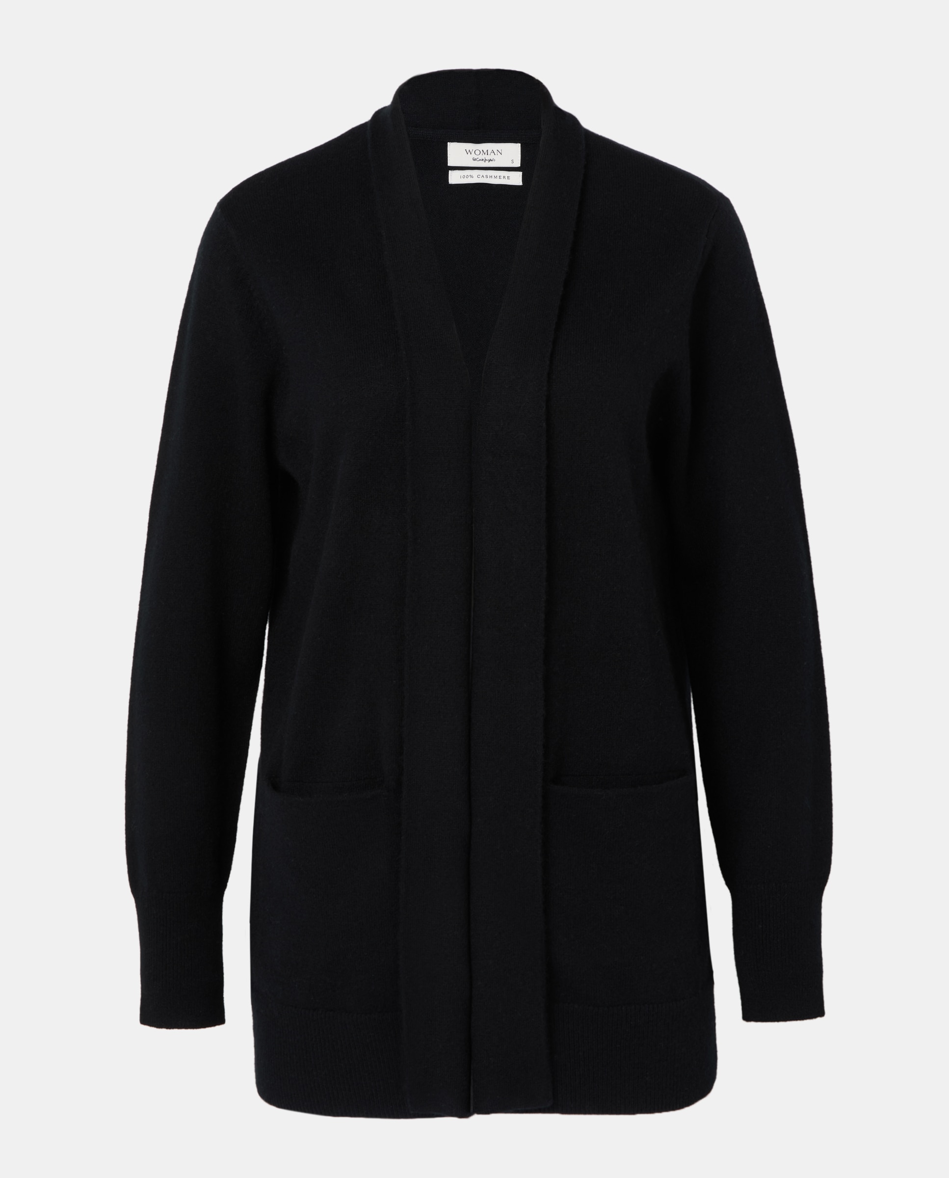 Casaco Relaxed 100% Caxemira Preto-4