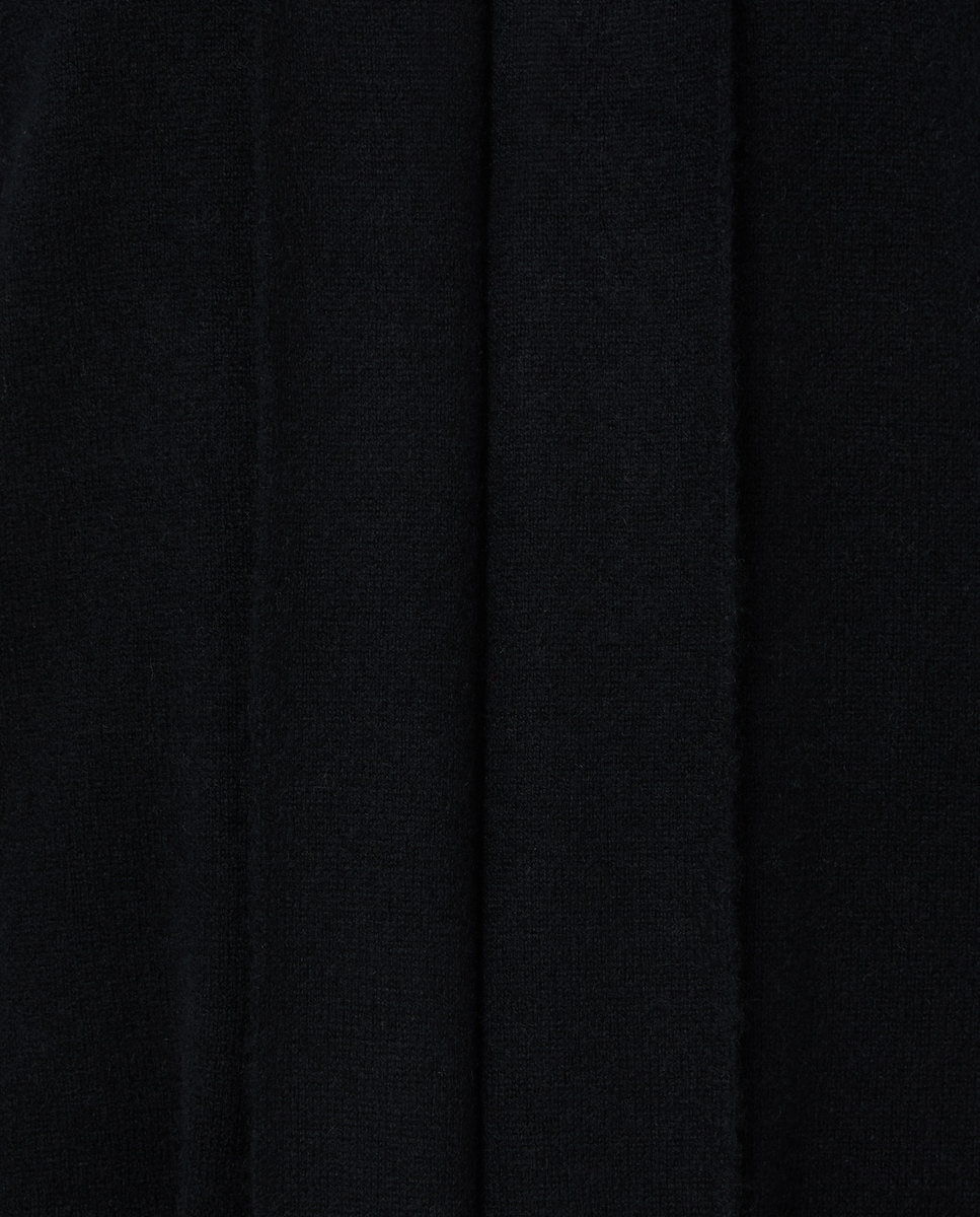 Casaco Relaxed 100% Caxemira Preto-5