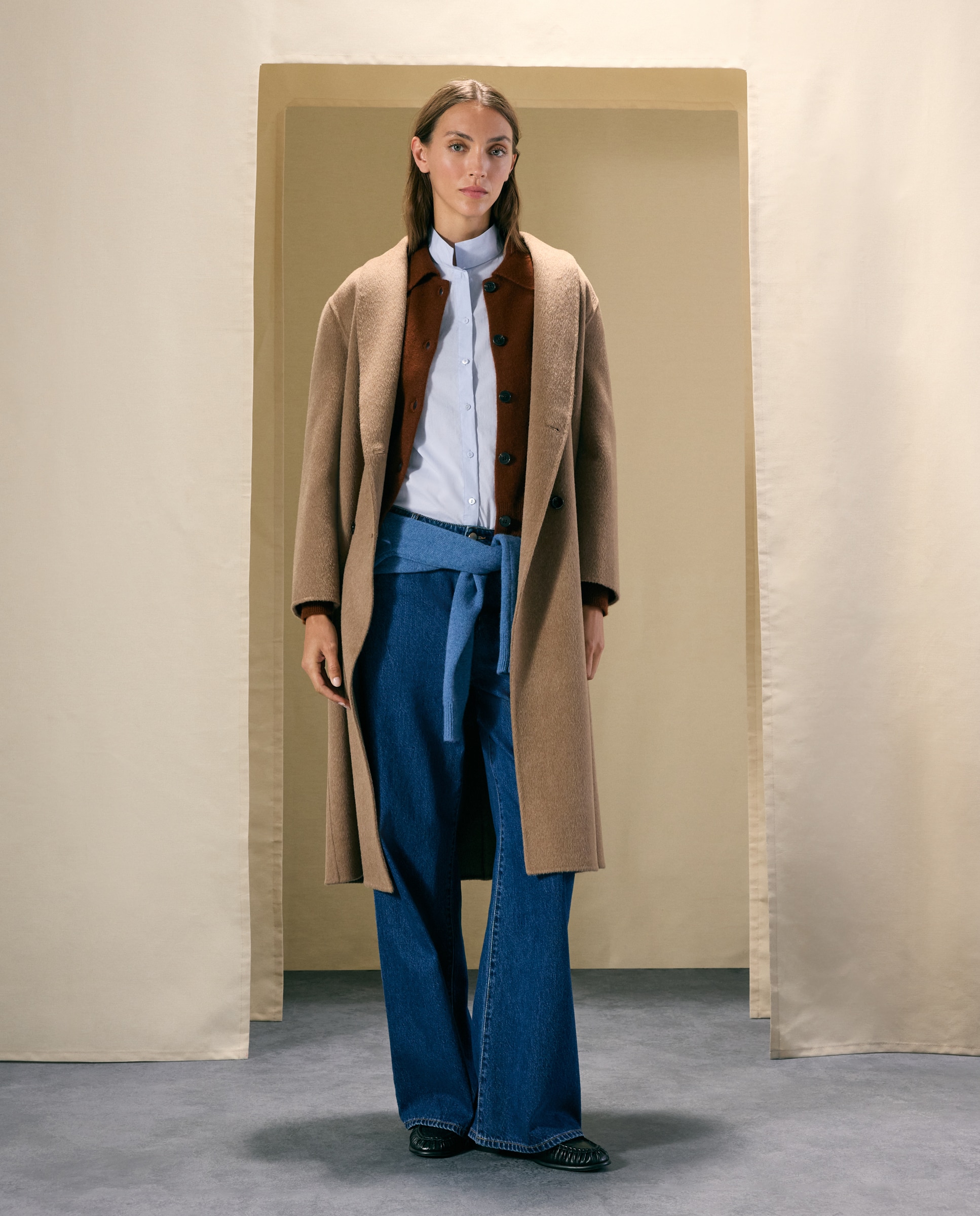 Chaqueta polo de mujer en cashmere - Woman El Corte Inglés - 740 Tabaco 740 Tabaco-2
