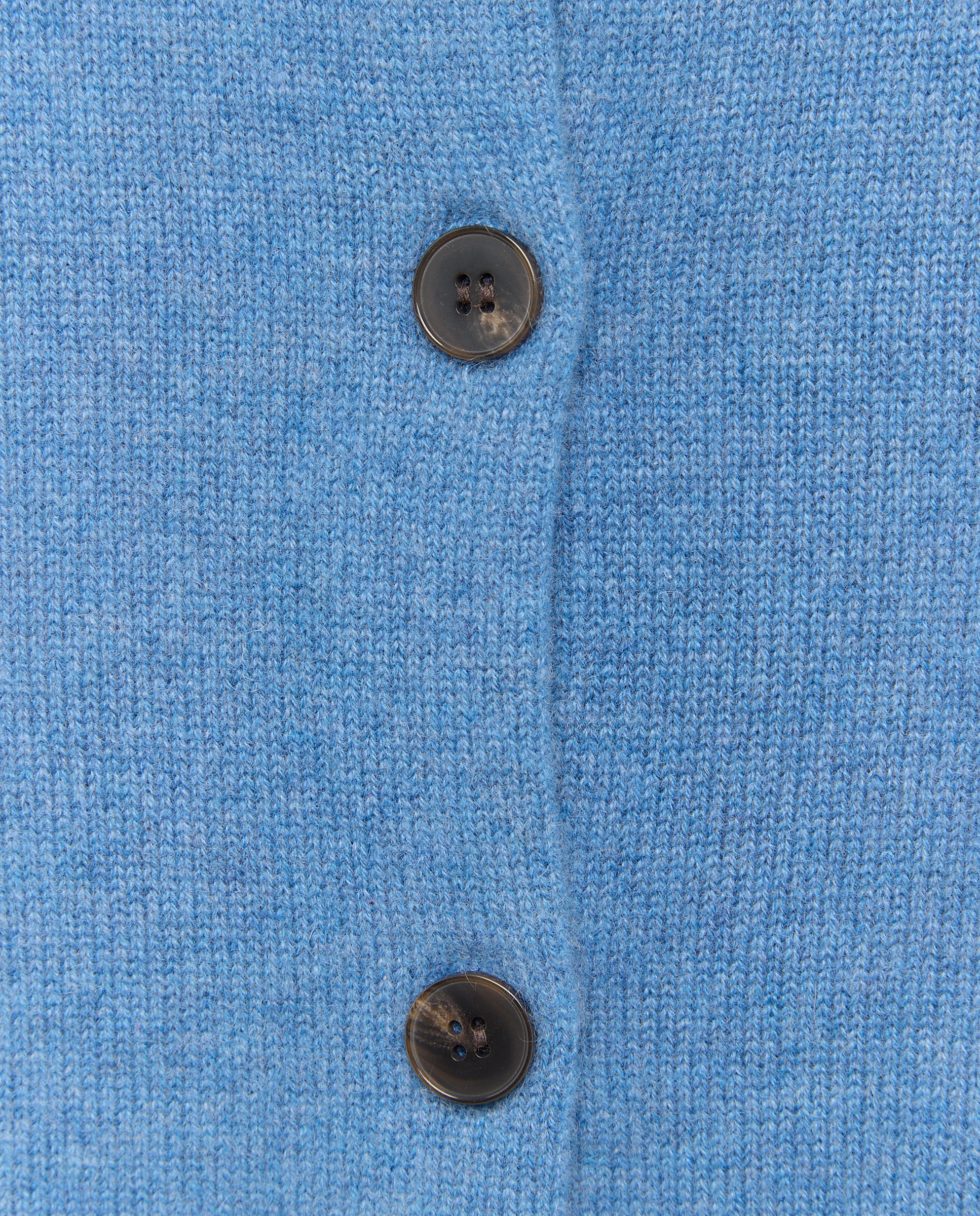 Chaqueta polo de mujer en cashmere - Woman El Corte Inglés - 410 Azul claro 410 Azul claro-5
