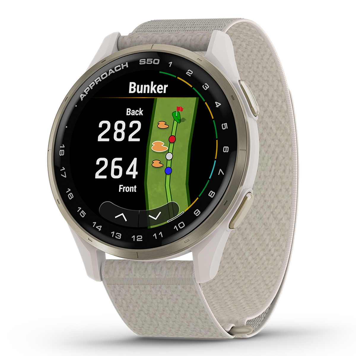 Garmin - Reloj smartwatch de golf con GPSAPPROACH S50 Garmin (Reacondicionado Grado A).