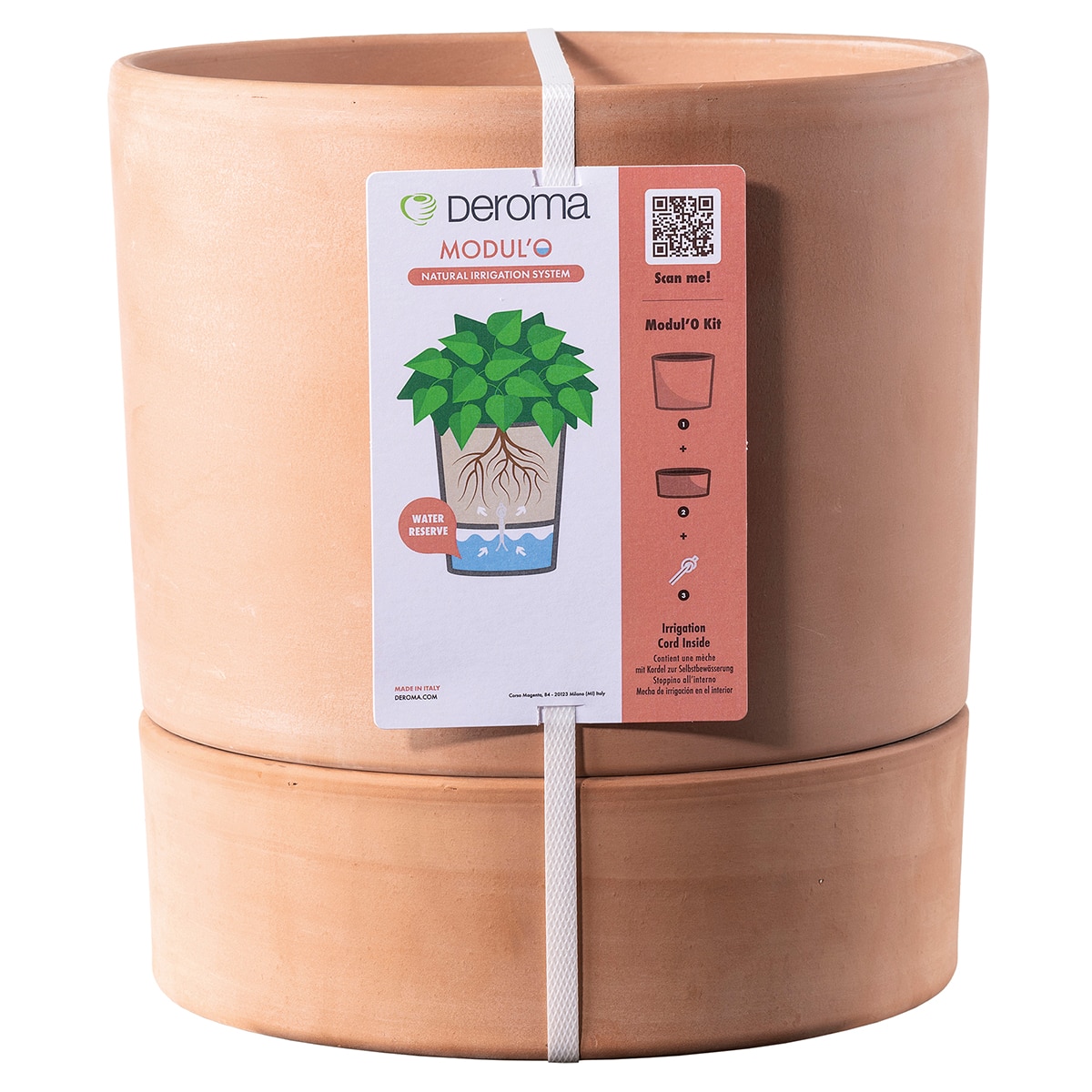Conjunto Cilindro Modul'O 19 cm. Capacidade 3,5 L. - Deroma Terracota-2