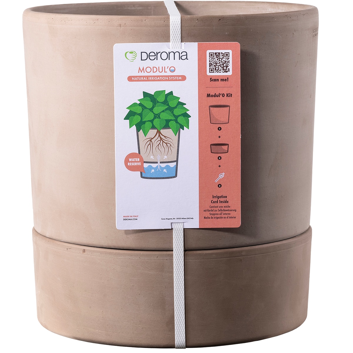 Conjunto Cilindro Modul'O 25 cm. Capacidade 4,4 L. - Deroma Terracota-2