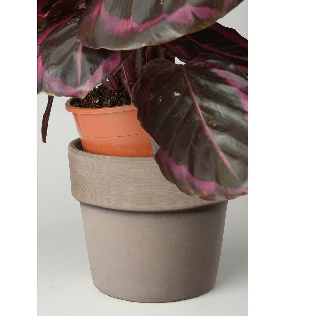 Vaso Perfetto 20 cm. Capacidade 3,4L. Deroma Terracota-4