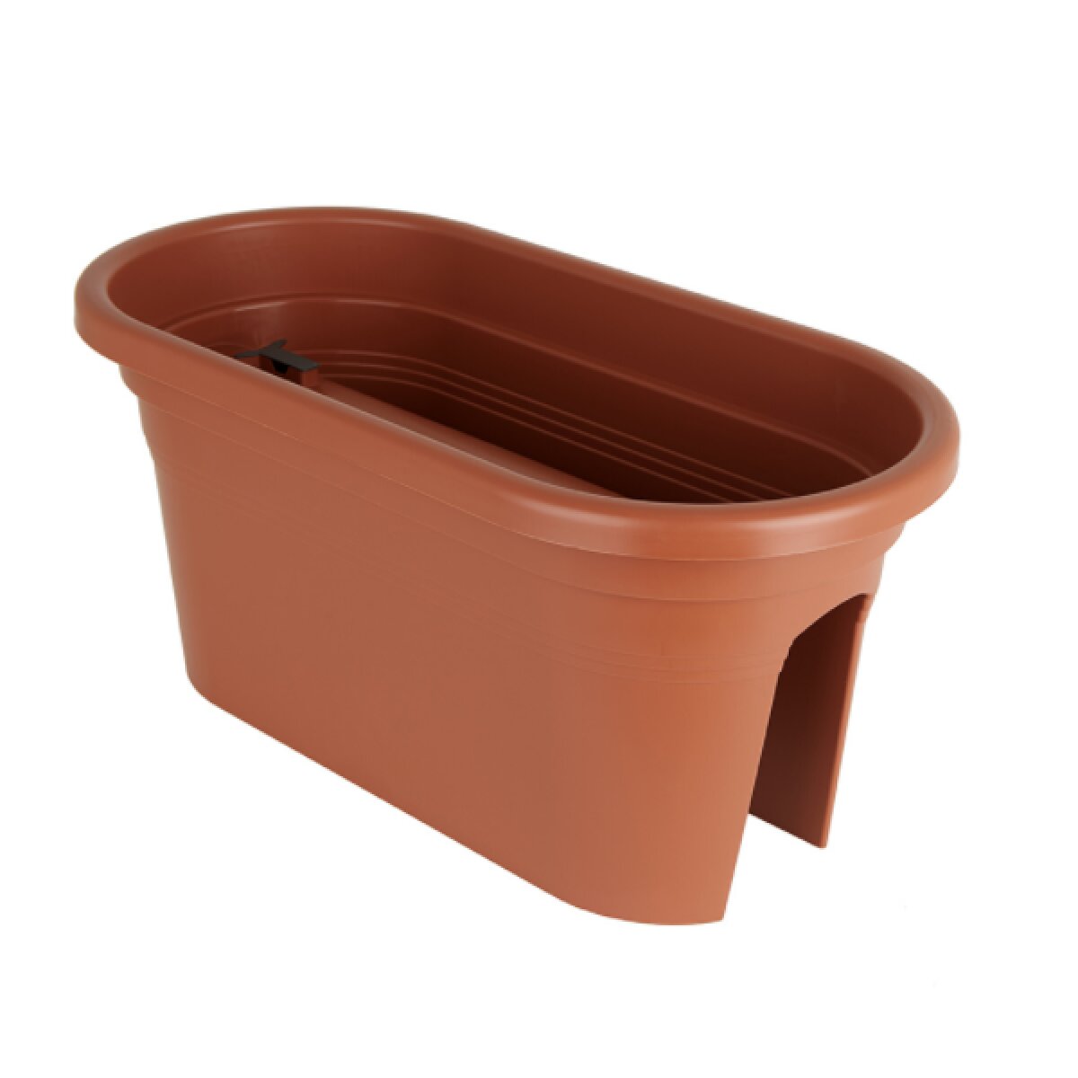 Jardinera de material plástico para balcón Venezia Artevasi Terracota-1