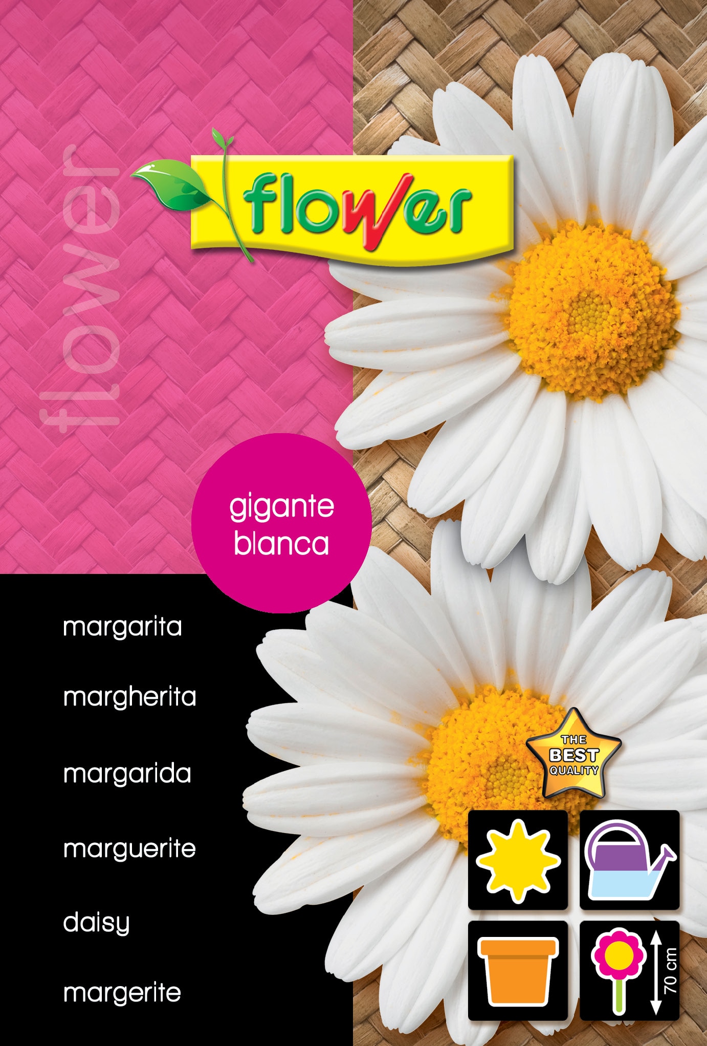 Imagen 0 de Sobre semillas margarita