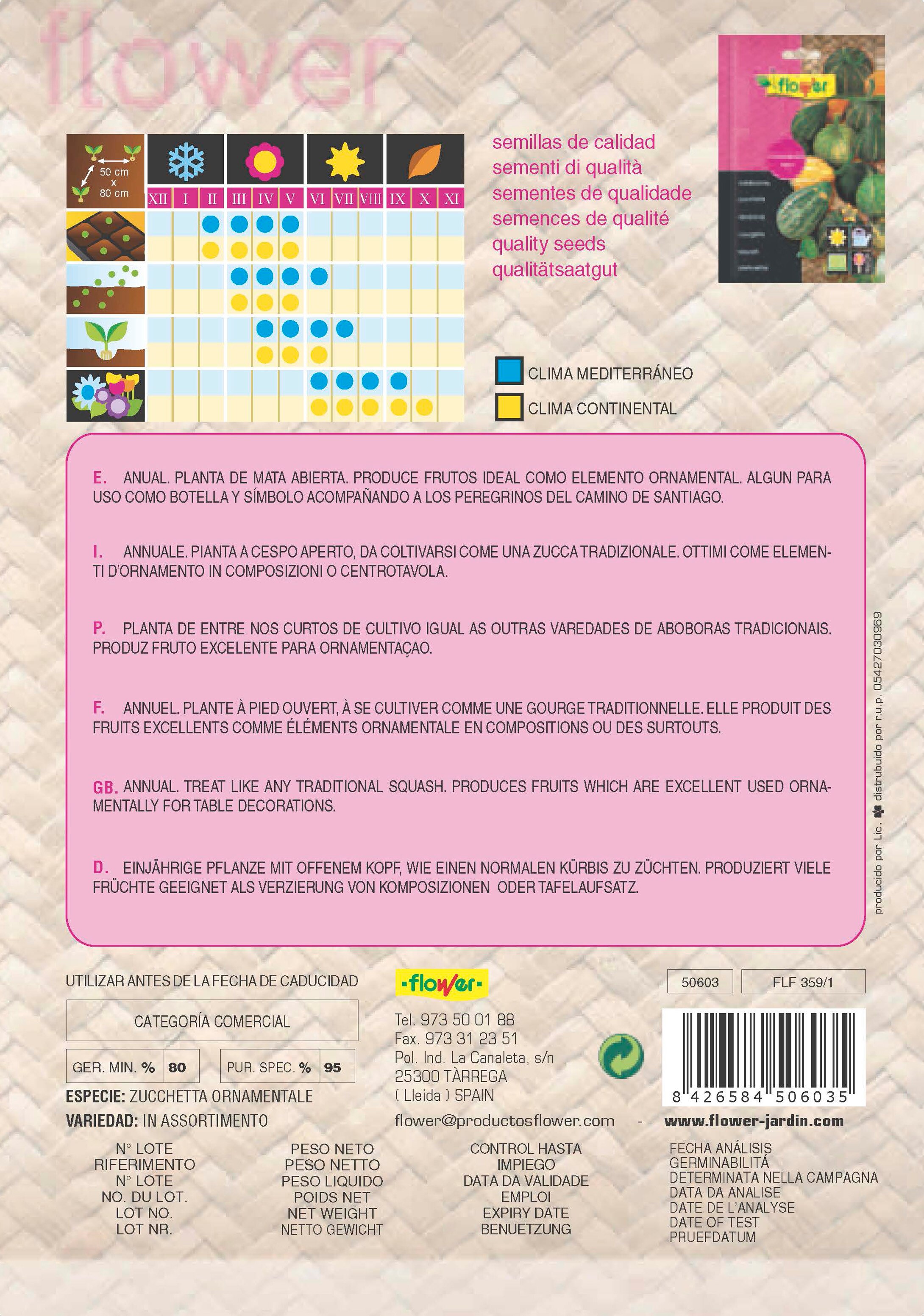 Sobre semillas mix calabacitas 2