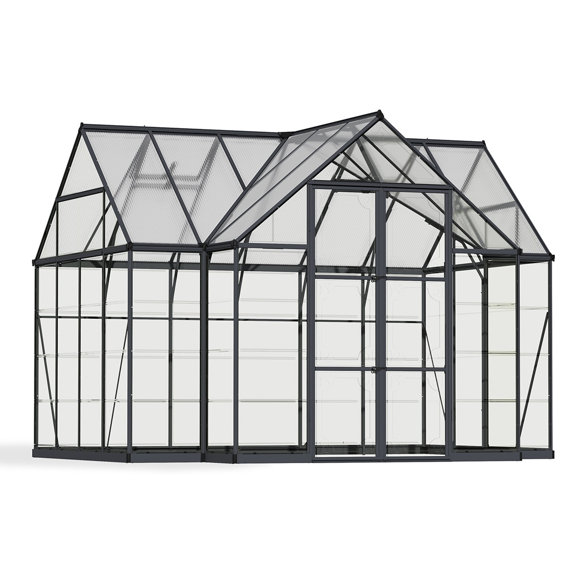 Imagen 0 de Invernadero Chalet de Policarbonato Victory 365 x 305 cm