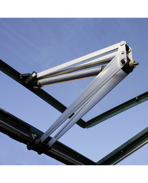 Kit Ventilación Automático para Apertura Ventanas Invernaderos Plateado-5