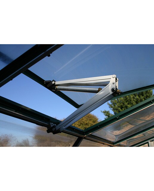 Kit Ventilación Automático para Apertura Ventanas Invernaderos Plateado-6