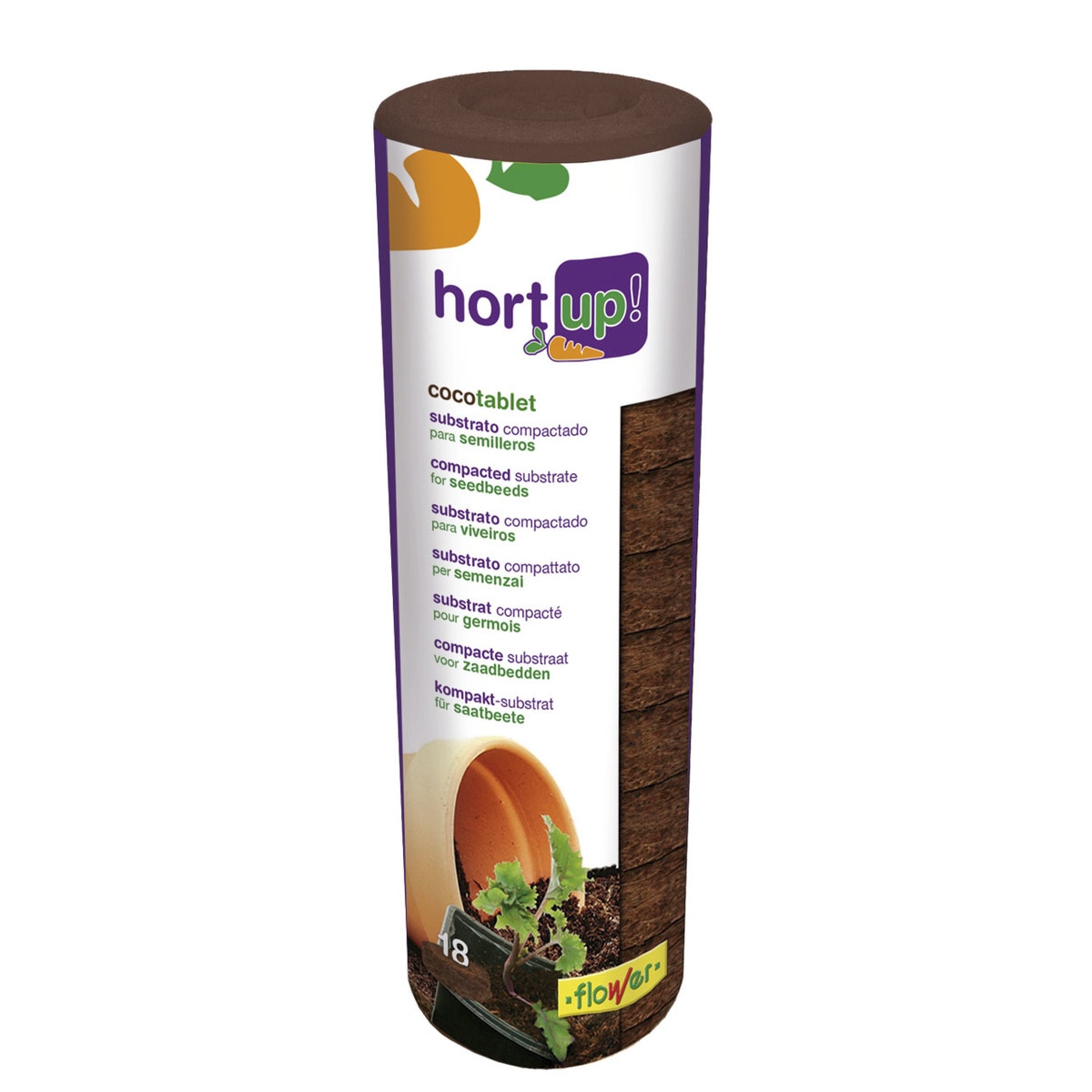 Coco tablet para semilleros Hortup! 55041 Surtido-1
