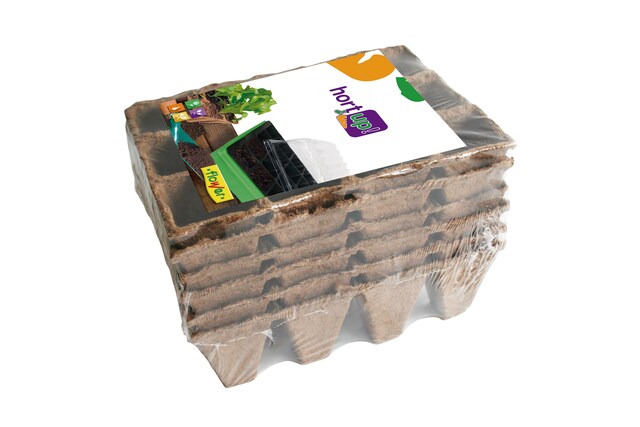 Semilleros biodegradables 12 cavidades Hortup! 55044