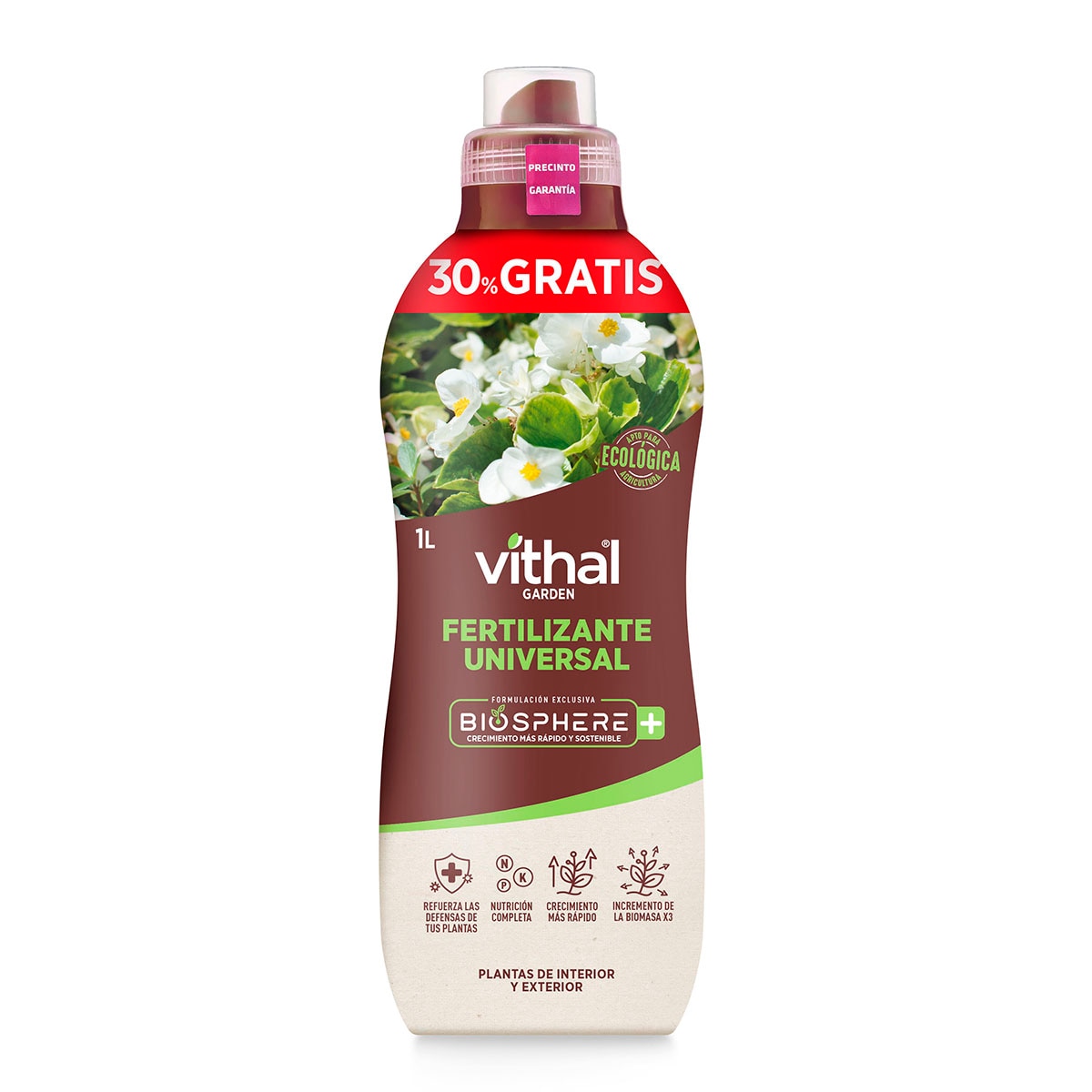 Imagen 0 de Vithal fertilizante universal biosphere plus 1,3l