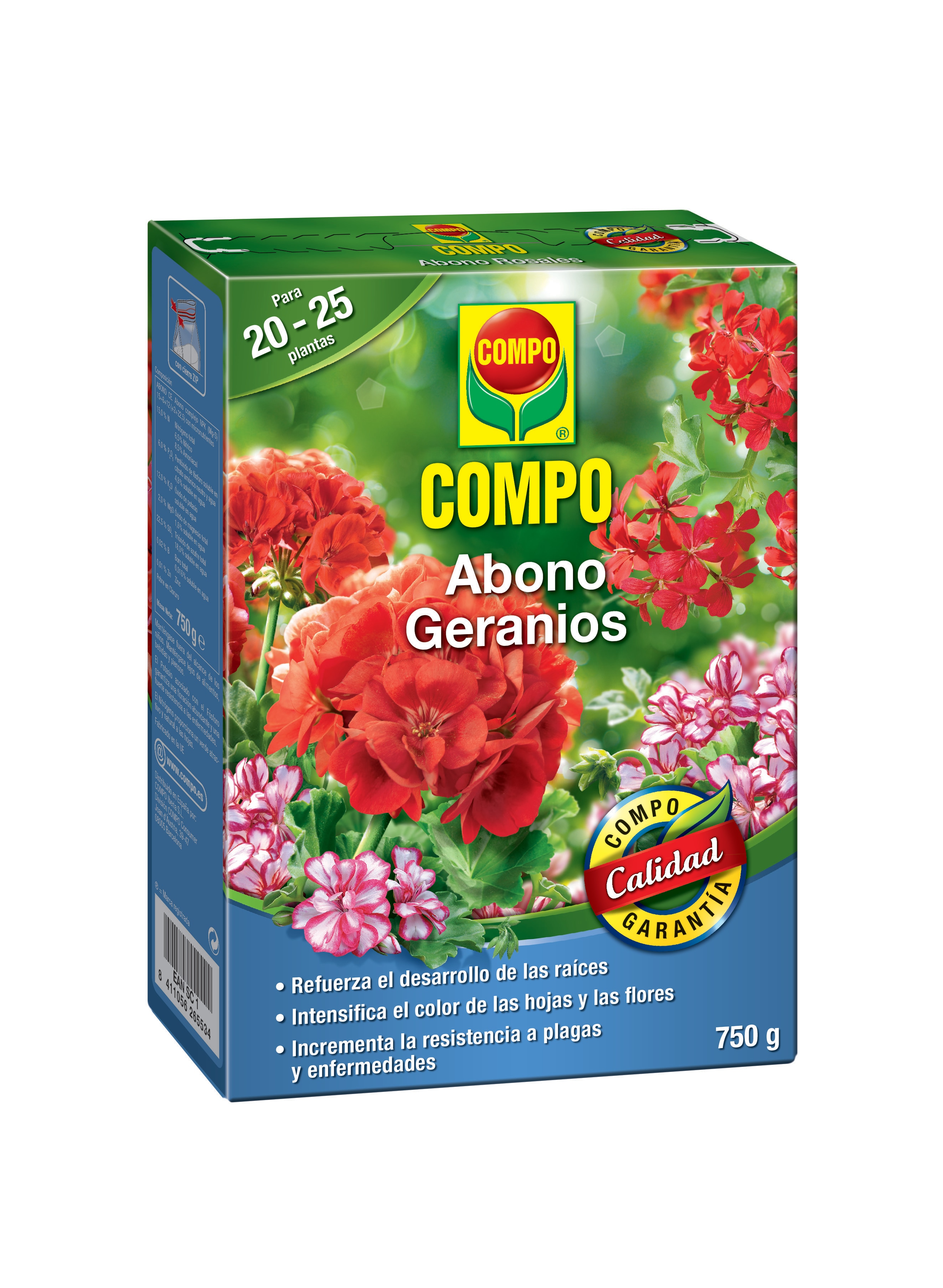Imagen 0 de Abono geranios Compo 750 gr