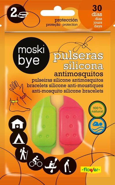 Imagem 0 de Pulseira de Silicone Anti-Mosquitos