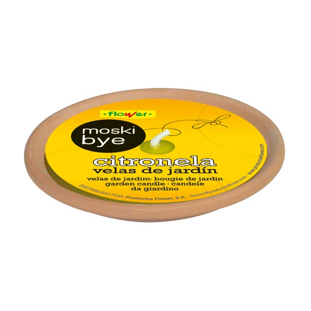 Imagen 0 de Vela citronela plato terracota Ø 18 cm