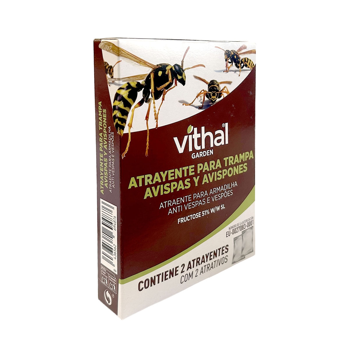 Imagen 0 de Vithal recambio trampa avispas 2 x 50 ml