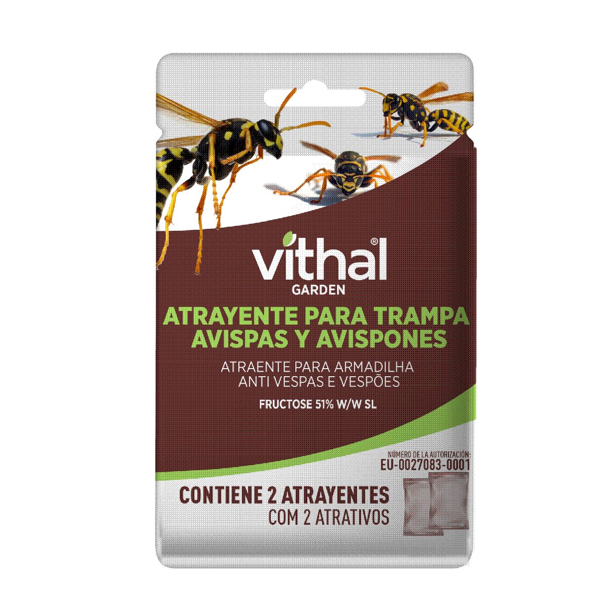 Vithal recambio trampa avispas 2 x 50 ml 2