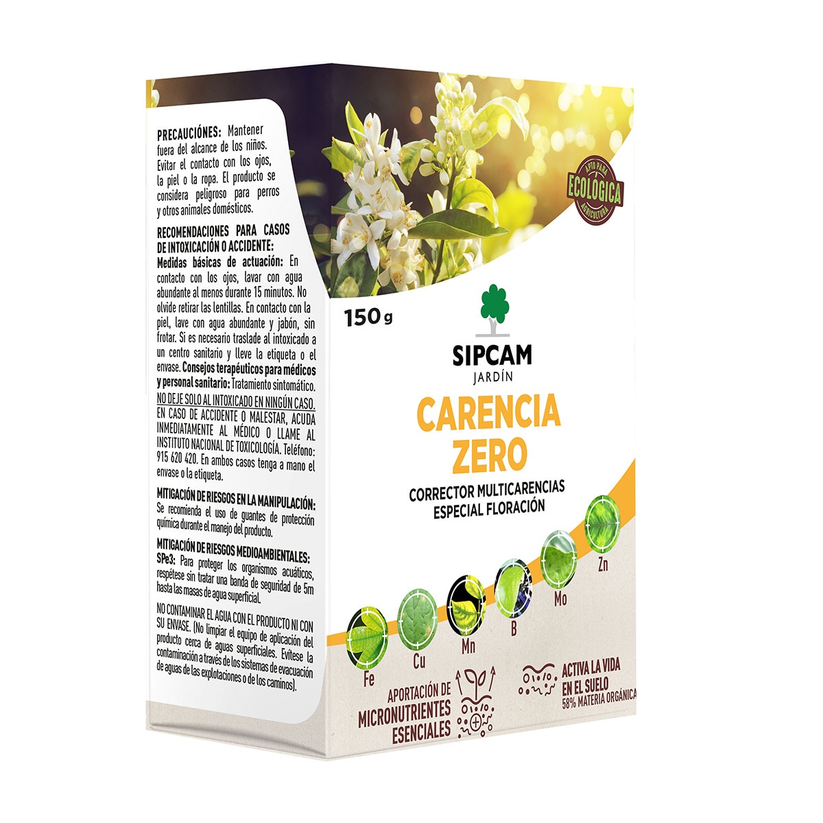 Sipcam carencia zero 150 gr especial floración 1