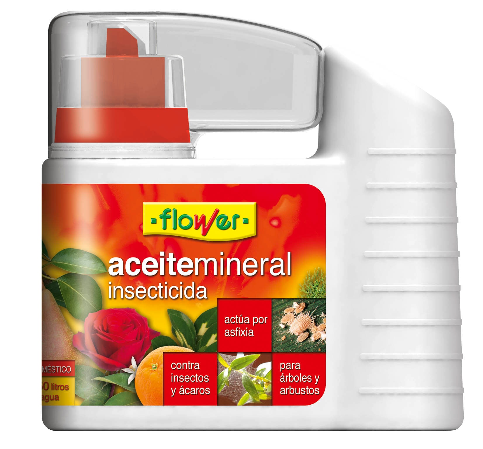 Imagen 0 de Aceite mineral insecticida Flower 500 ml