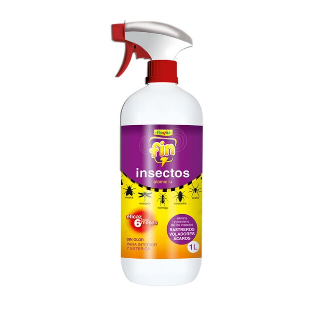 Imagen 0 de Insecticida Fin Insectos Voladores/Ácaros/Rastreros Atomic Lu 1 l