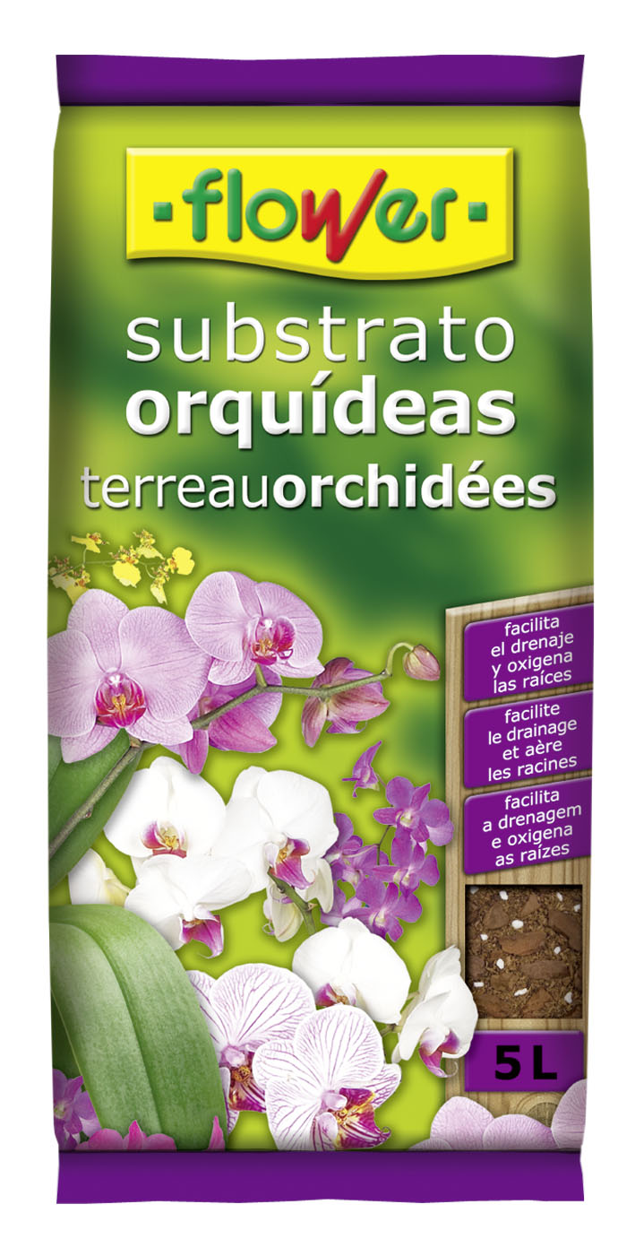 Imagen 0 de Substrato orquideas Flower 6 l