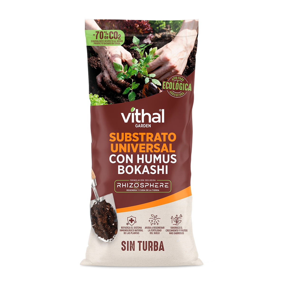 Imagem 0 de Box Vithal Substrato Universal Rhizosphere sem Turfa 20 L