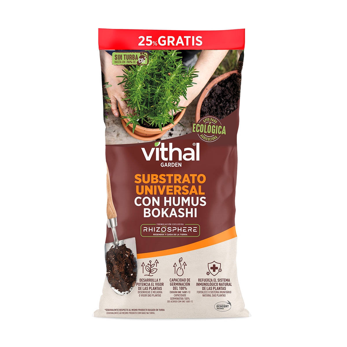 Imagen 0 de Substrato 40+10 L VITHAL