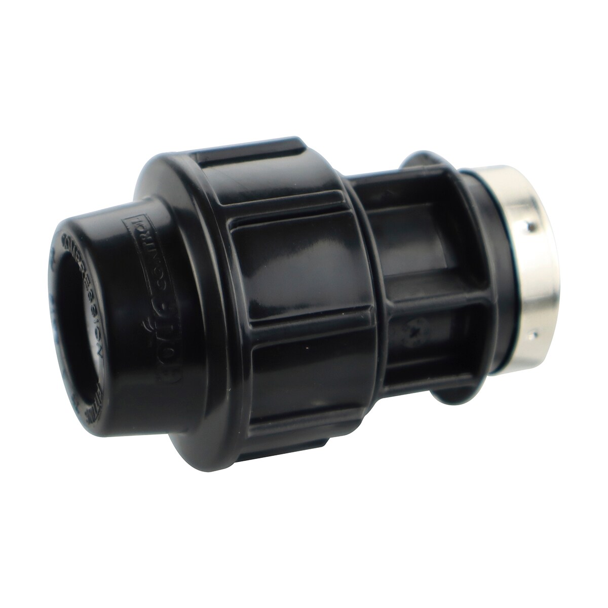 Terminal rosca hembra polietileno Negro-1