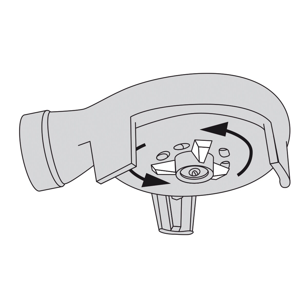 Bomba Achique Aguas Residuales 1,6 kW Blade18 Azul / Negro-2