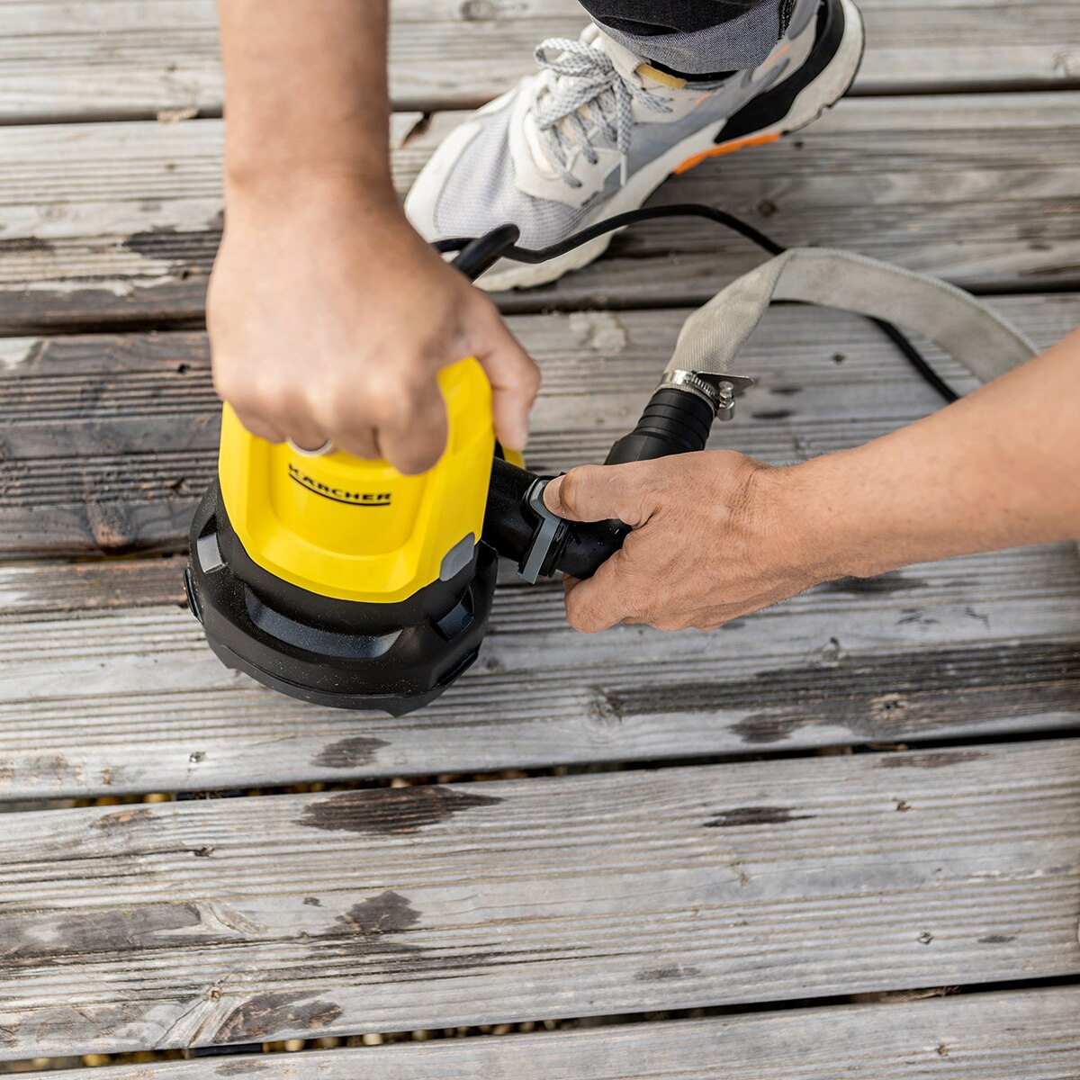 Bomba de achique sumergible Karcher SP 9.500 Dirt Amarillo-6