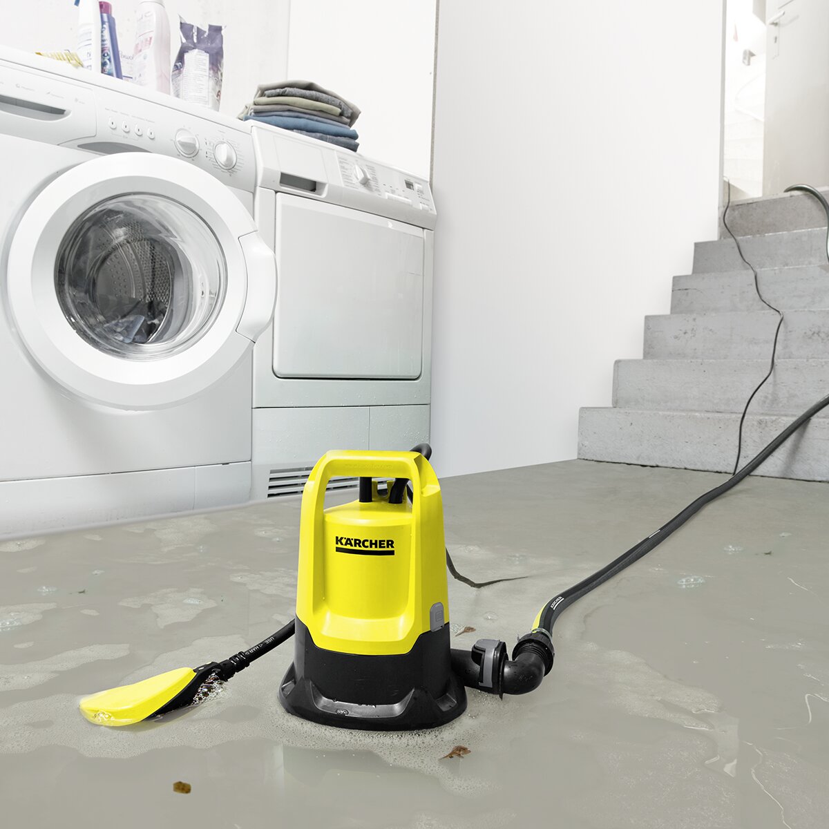 Bomba de achique sumergible Karcher SP 9.500 Dirt Amarillo-9