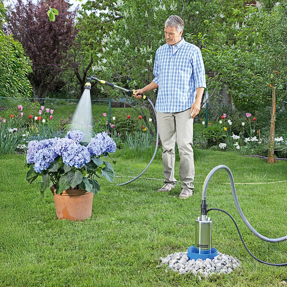 Bomba de achique sumergible Karcher BP 4 Amarillo-6