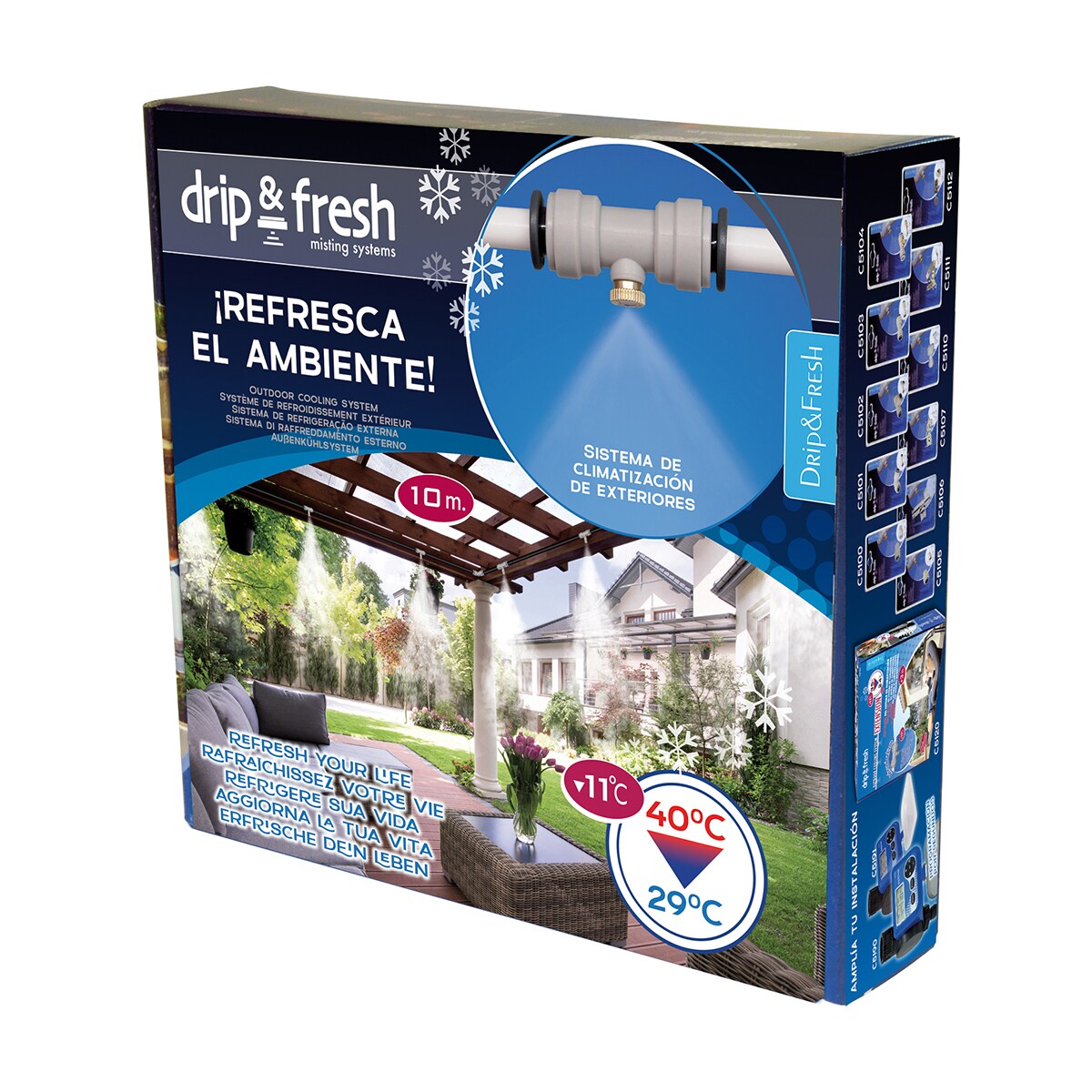 Kit nebulizacion drip&fresh 2