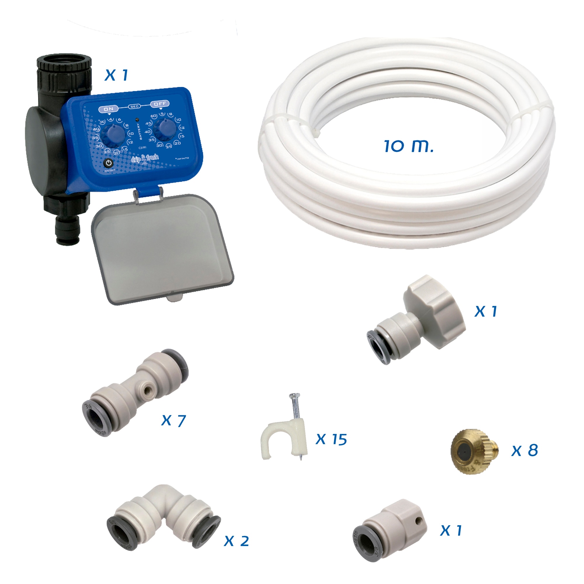 Imagen 0 de Kit completo de nebulización con programador analógico C5121