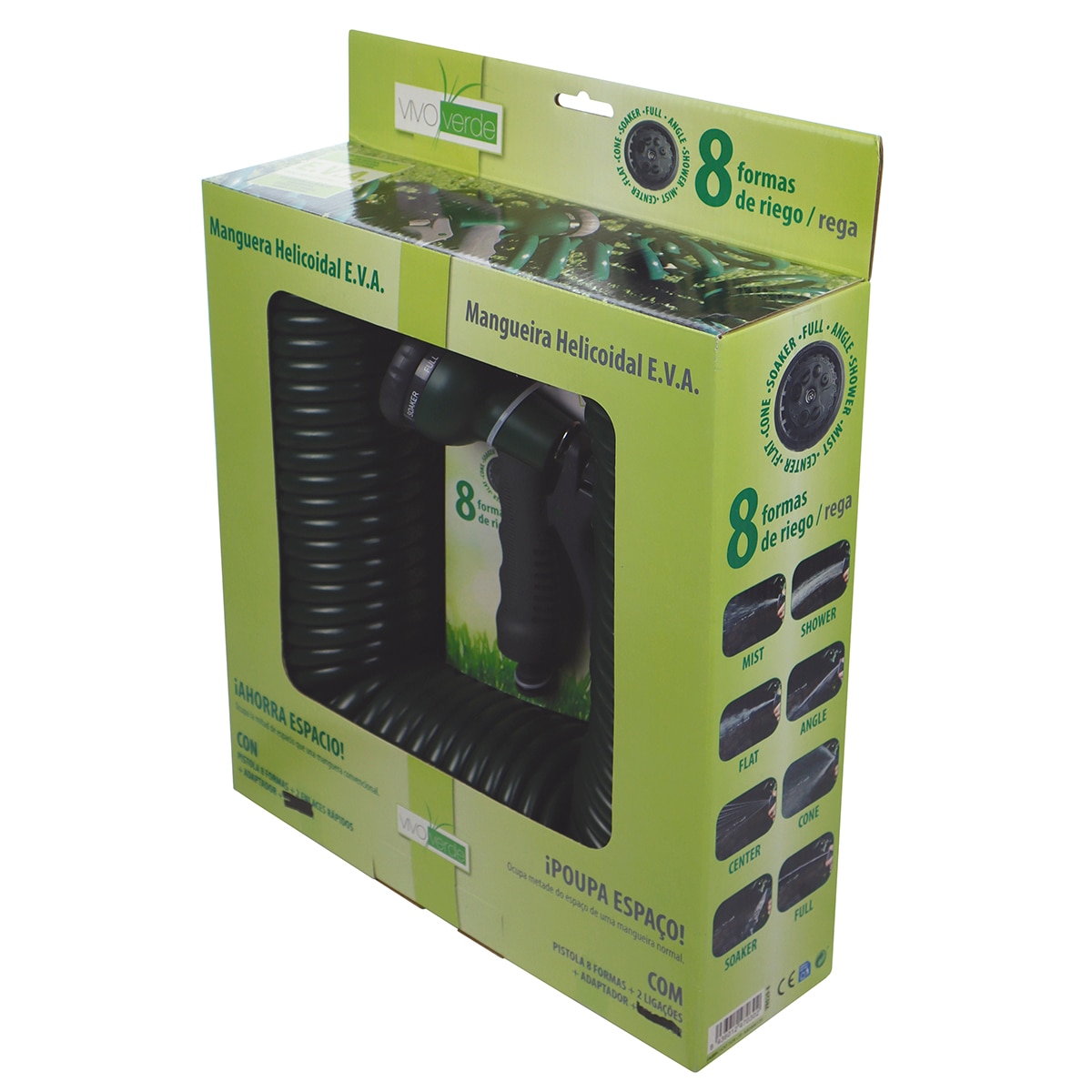 Conjunto de Mangueira Helicoidal e Acessórios 12