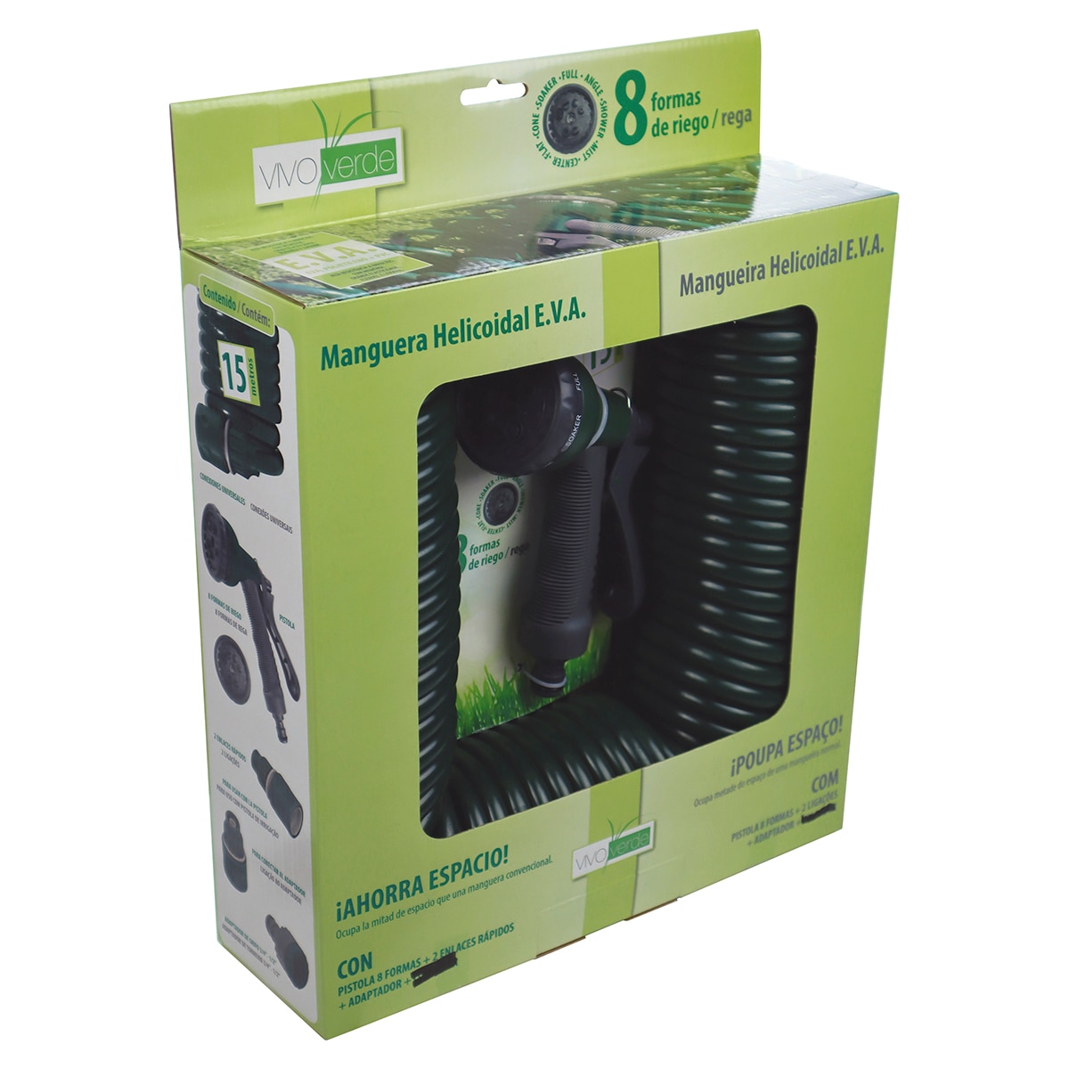 Conjunto de Mangueira Helicoidal e Acessórios 13