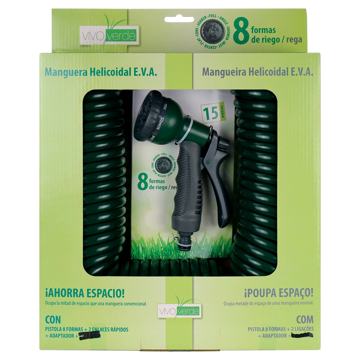 Conjunto de Mangueira Helicoidal e Acessórios 16