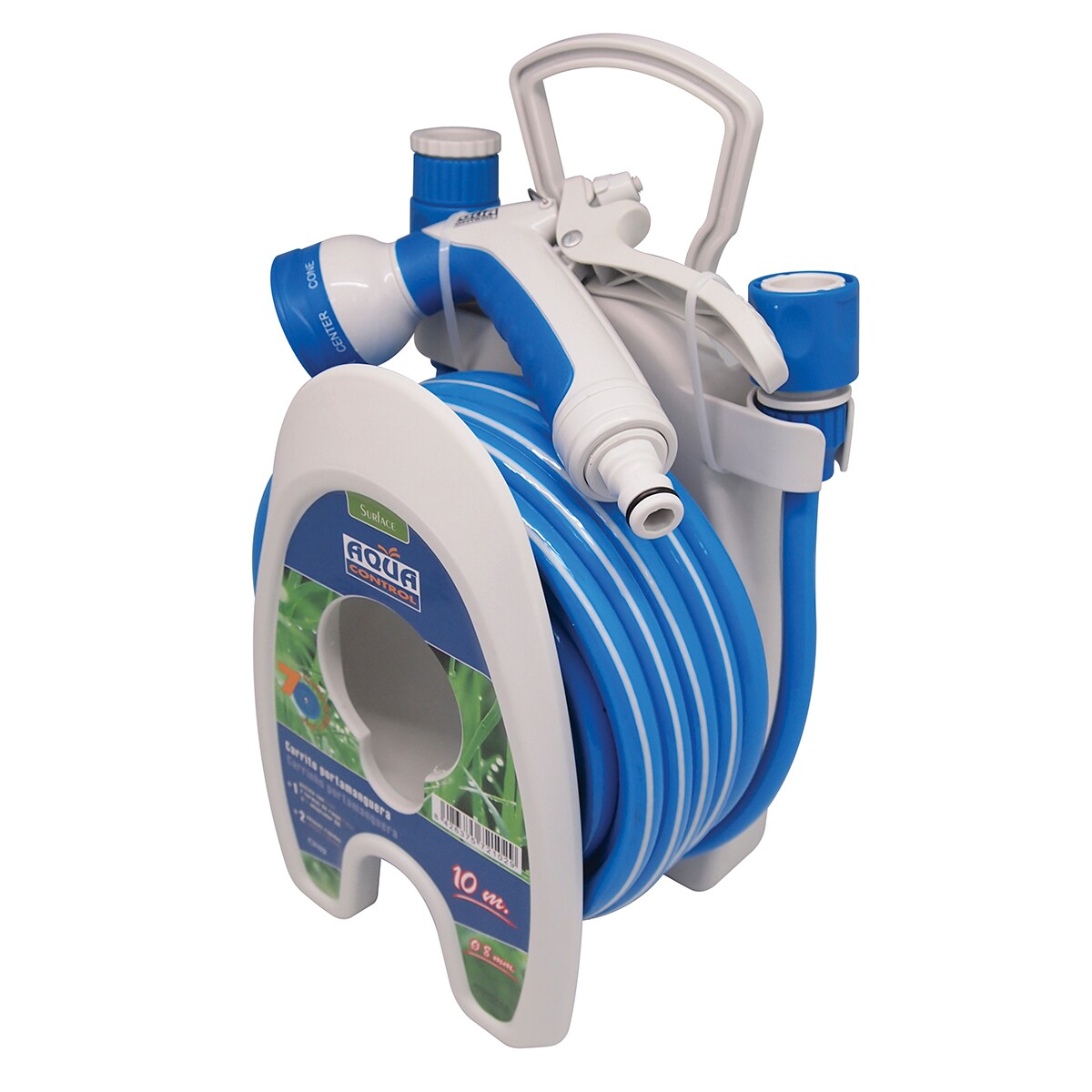 Manguera extensible con accesorios Azul / Gris-9