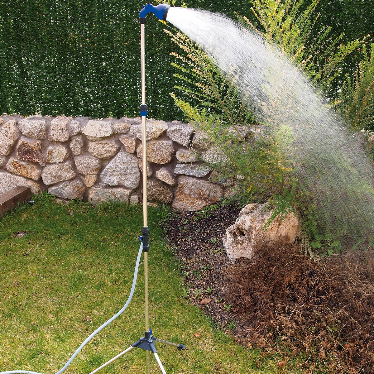 Ducha jardin tripode Bricotecnic regulable 7