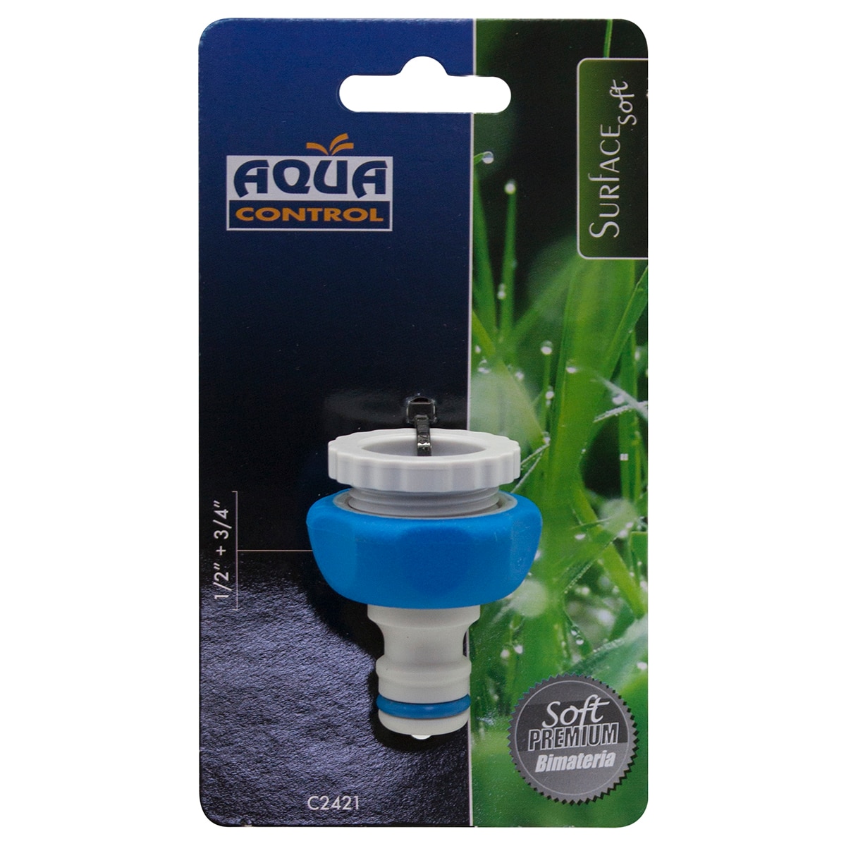 Adaptador rosca hembra bimaterial 2