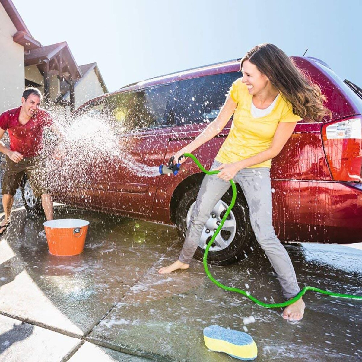 Pistola 7 posiciones bimaterial 8