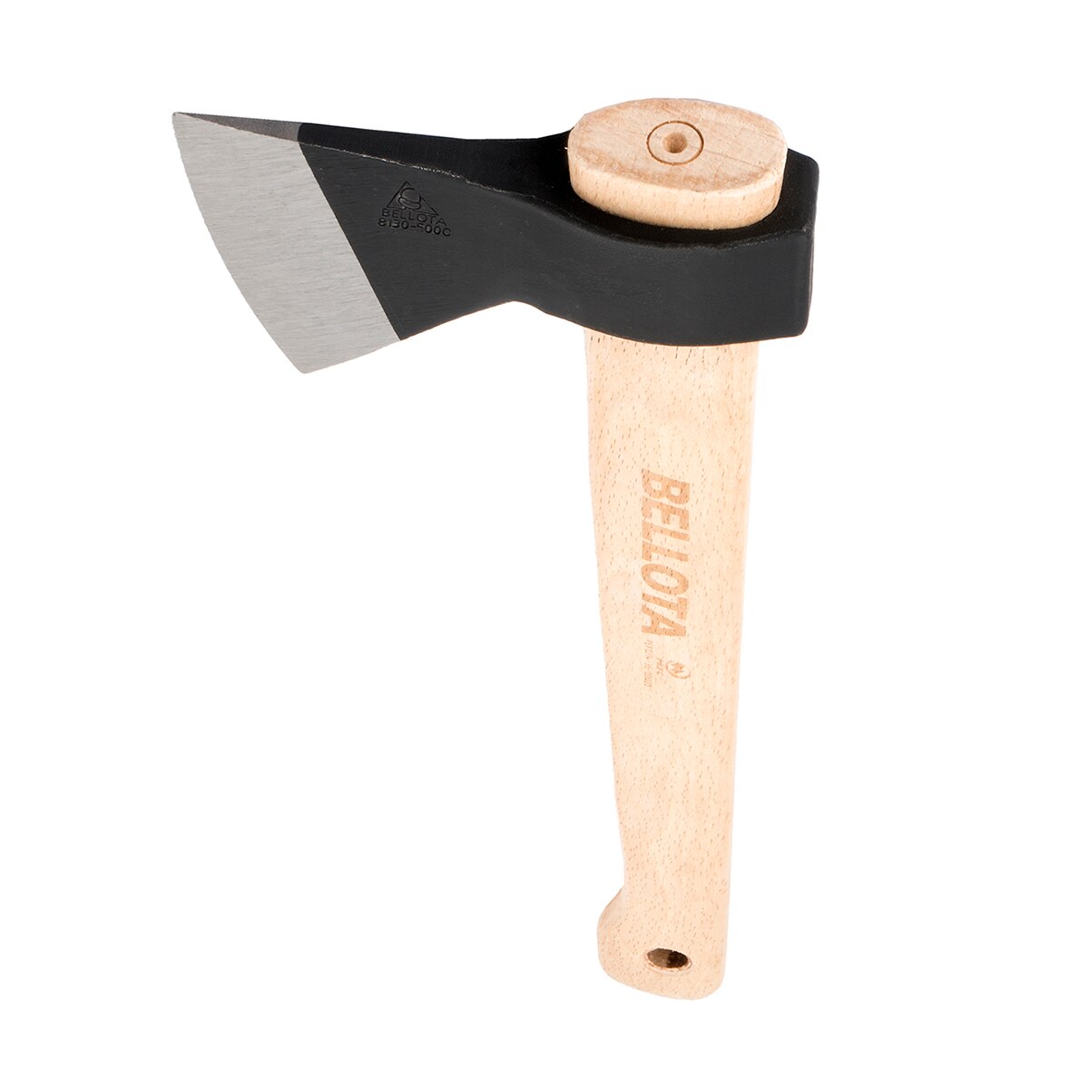 Hacha 8130600C cabeza forjada y mango de madera de Haya certificada Negro-4