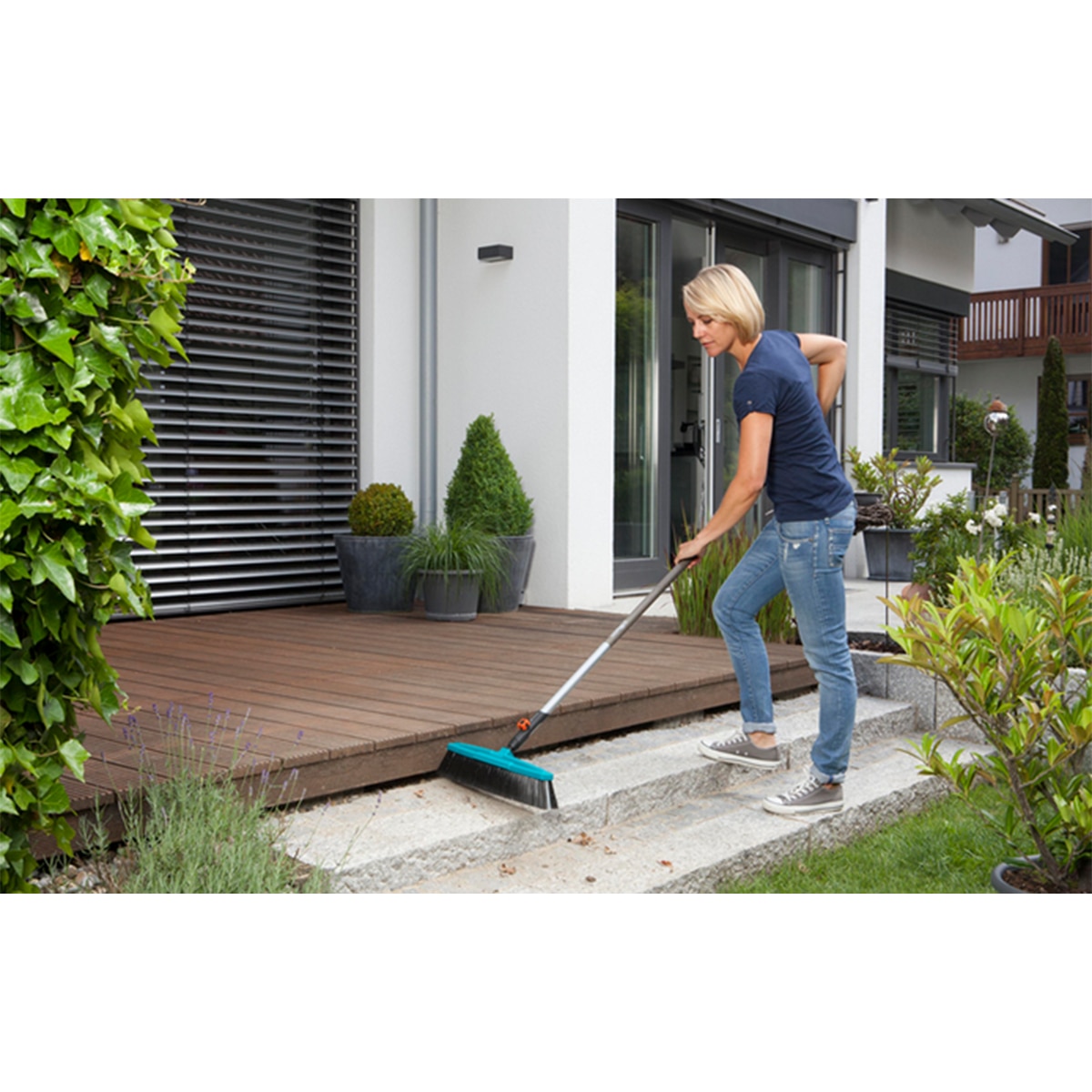 Cepillo Exteriores Combi System Azul-5