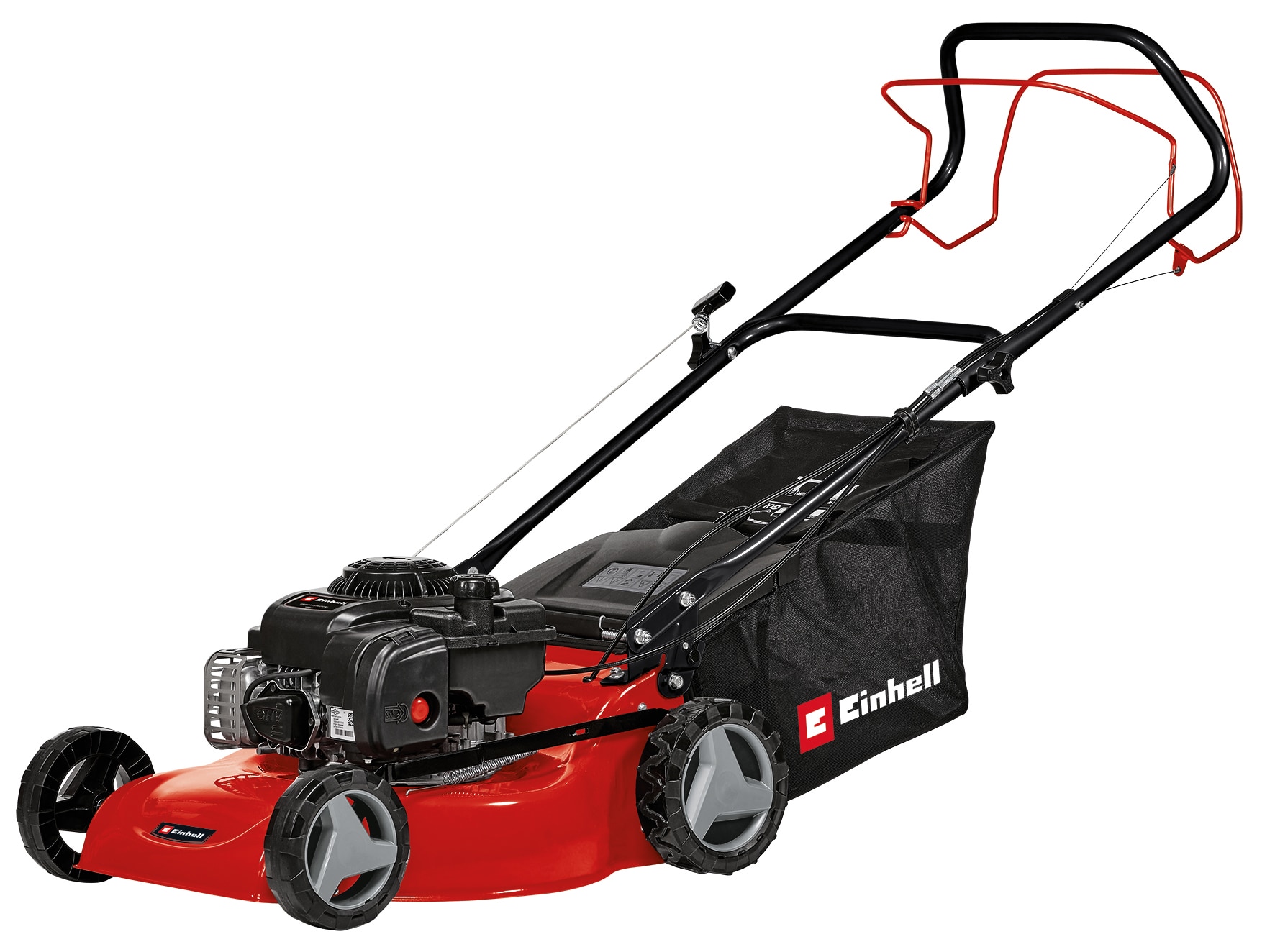 Cortacésped de gasolina con tracción Rojo / Negro-1