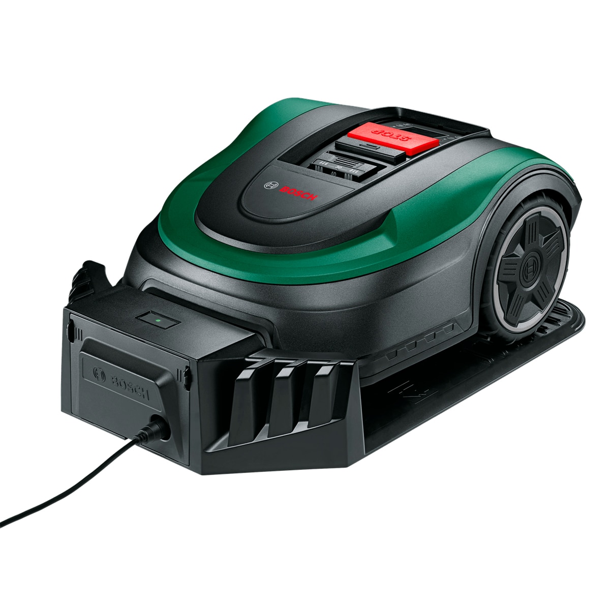 Robot Corta-Relva a Bateria - 700 m² Verde / Preto-3