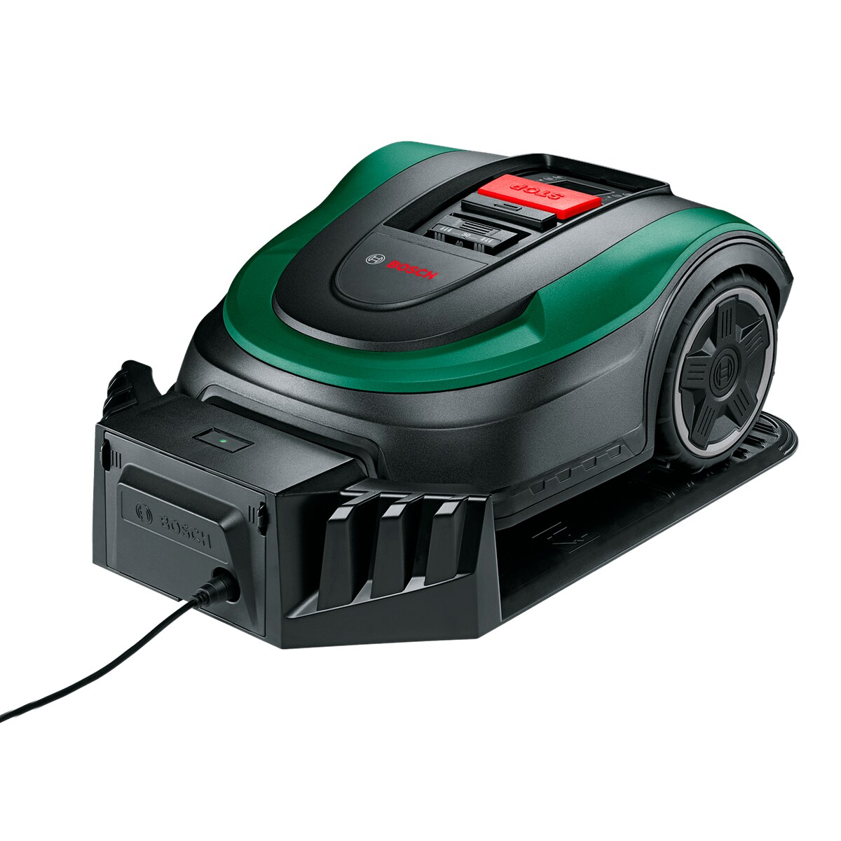 Robot cortacésped a batería conectado 700 m² Verde / Negro-3