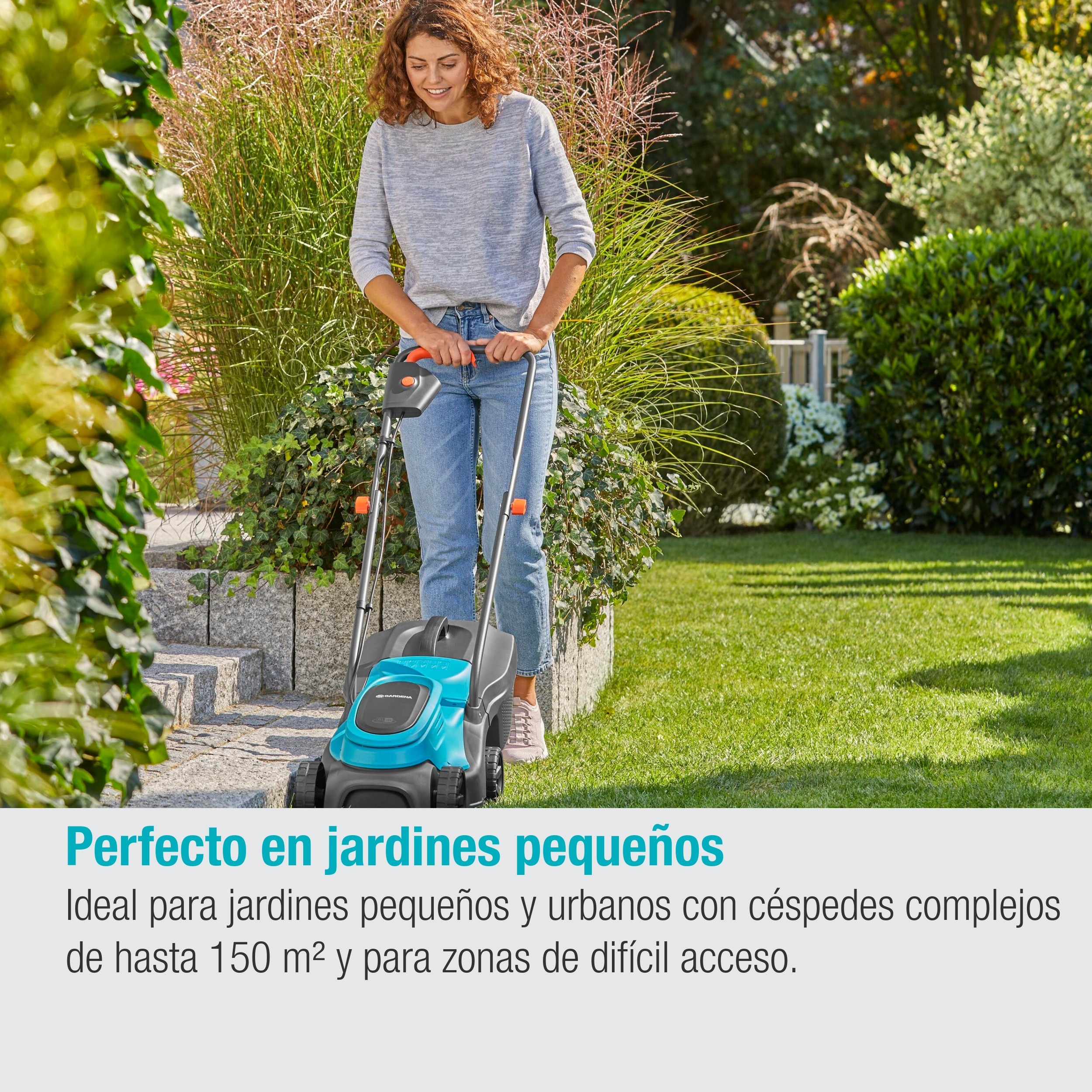 Corta-Relva a Bateria Power Max 30/18 V Power for All Cinzento / Azul-3